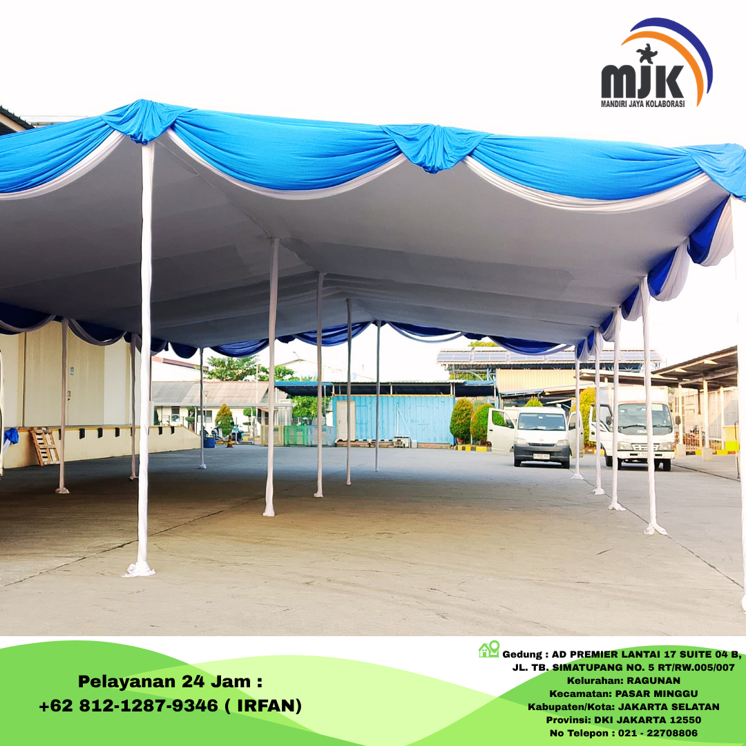 Rental Misty Cool dan Tenda Plafon Putih Jakarta