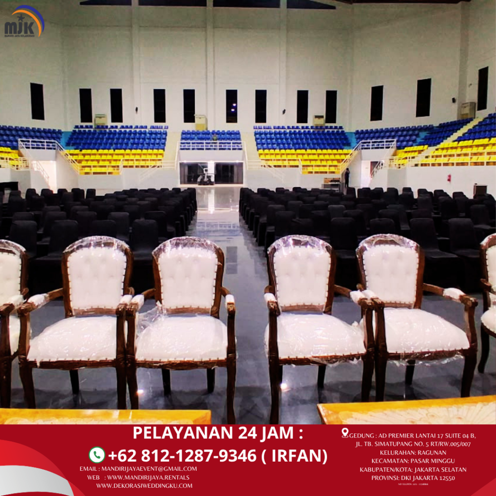 Rental Arm Chairs,Podium,Meja VIP Jakarta