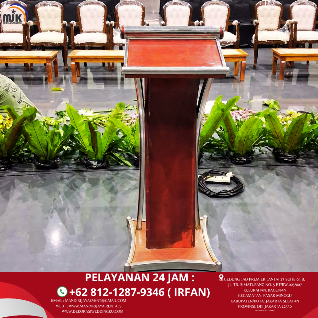 Rental Arm Chairs,Podium,Meja VIP Jakarta
