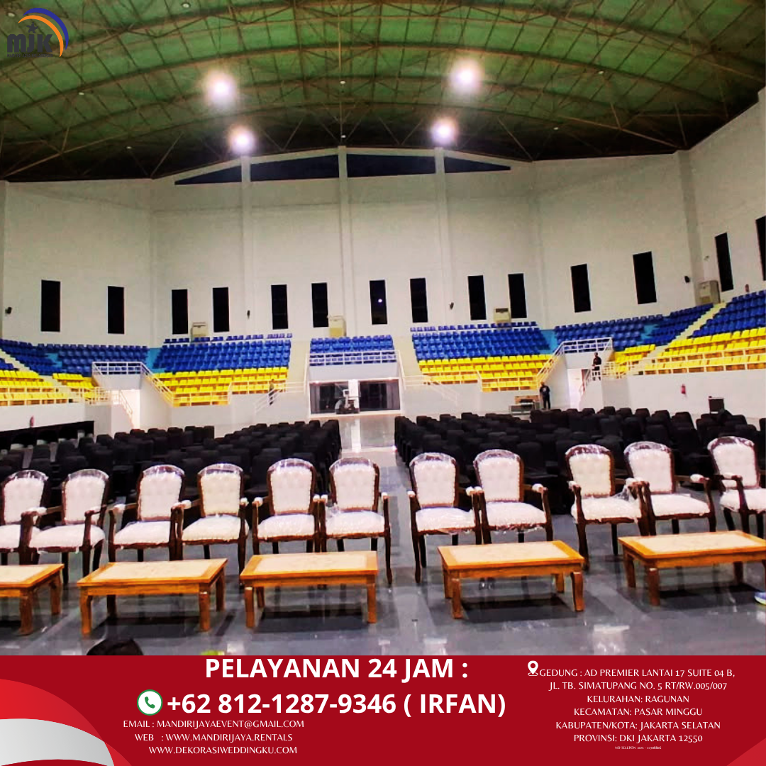 Rental Arm Chairs,Podium,Meja VIP Jakarta