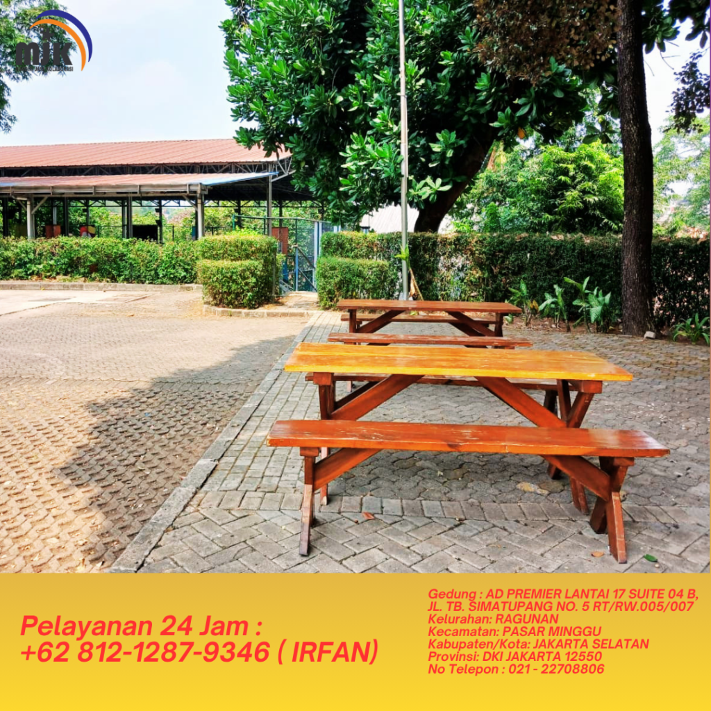 Rental Bangku,Meja Taman Depok +62 812-1287-9346 (IRFAN)