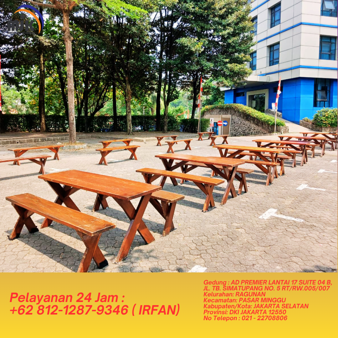 Rental Bangku,Meja Taman Depok +62 812-1287-9346 (IRFAN)