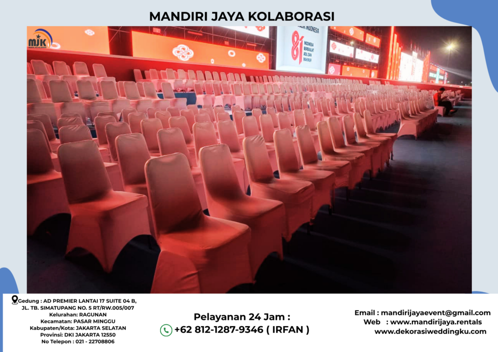 Sewa Sarung Kursi Putih Model Ketat Jakarta Bogor