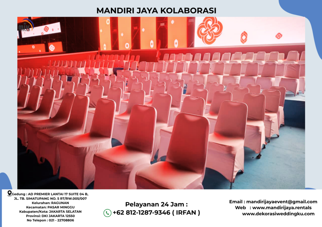 Sewa Sarung Kursi Putih Model Ketat Jakarta Bogor