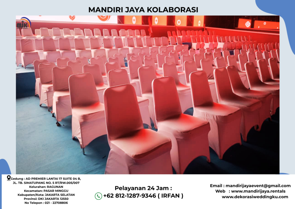Sewa Sarung Kursi Putih Model Ketat Jakarta Bogor