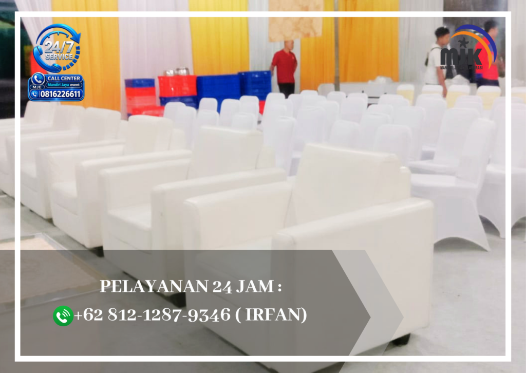 Rental Sofa Putih Jakarta 