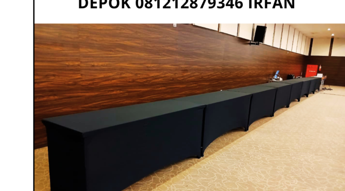 Sewa Meja IBM Ukuran 180x60cm Depok 081212879346 IRFAN