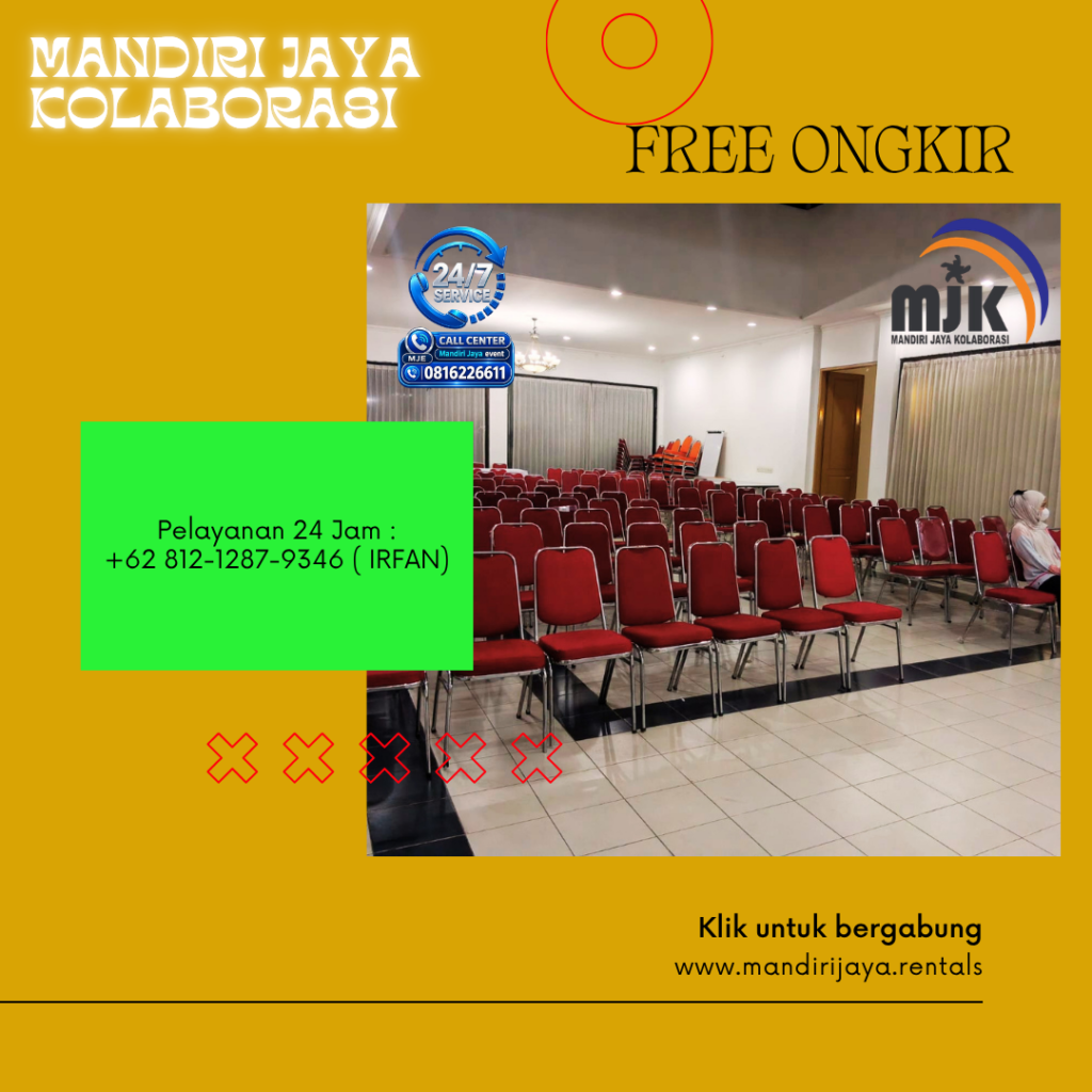 Rental Meja Kotak,Kursi Susun Polos Jakarta 081212879346 IRFAN