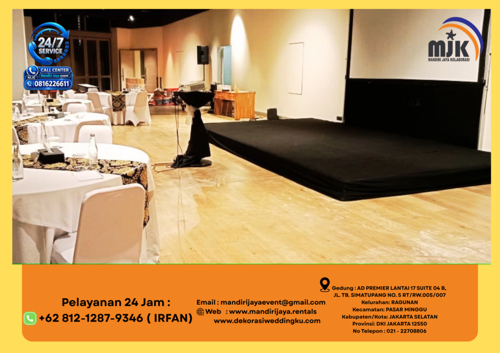 Rental Panggung Karpet Hitam Jakarta 081212879346 IRFAN