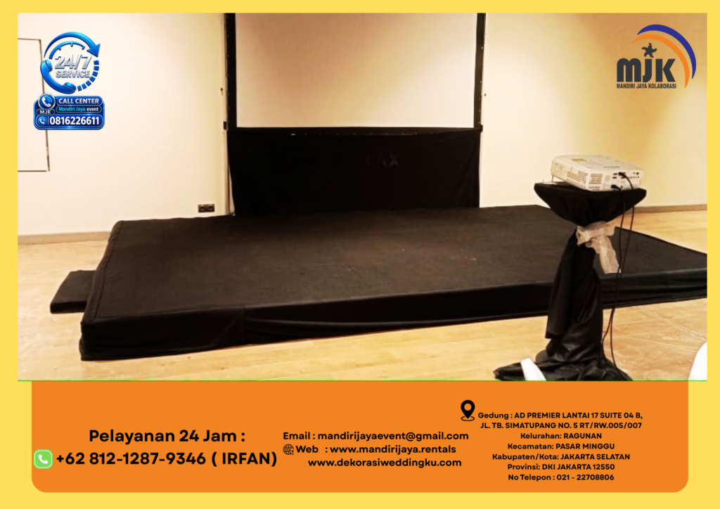 Rental Panggung Karpet Hitam Jakarta 081212879346 IRFAN