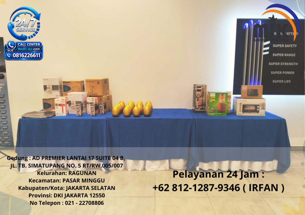Sewa Meja Bundar,Meja Kotak Topping Biru Jakarta 081212879346