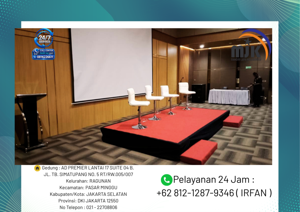 Sewa Stage Karpet Merah Kursi Barstol Jakarta 081212879346