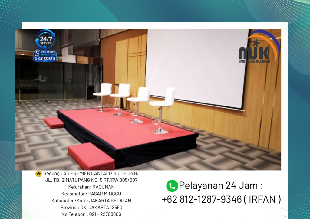 Sewa Stage Karpet Merah Kursi Barstol Jakarta 081212879346